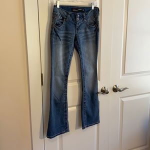Grane Low Rise Curvy Boot Jeans Size 3
